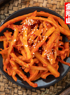 【金刚山】韩国风味桔梗泡菜245g袋韩式朝鲜族泡菜辣白菜延边特产