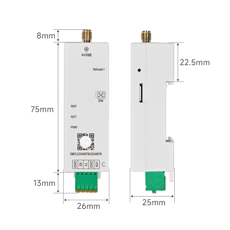 木吉电表数据采集器改造上云