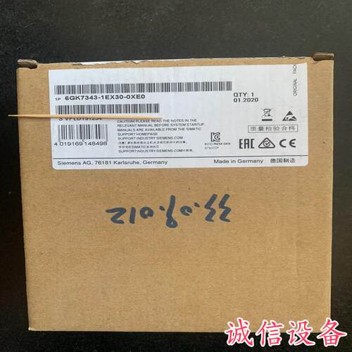 6GK7343-1EX30-0XE0 19年全新仅开-需议价