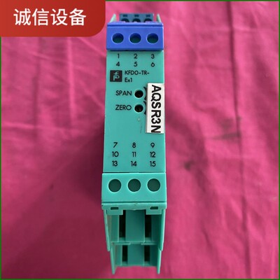PEPPERLFUCHS安全栅KFD0-TR-Ex1，现货议价