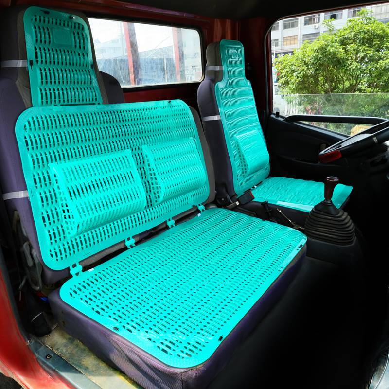 适用于货车坐垫福田奥铃ctxcts捷运欧马可s3瑞沃e3es3夏季塑料透