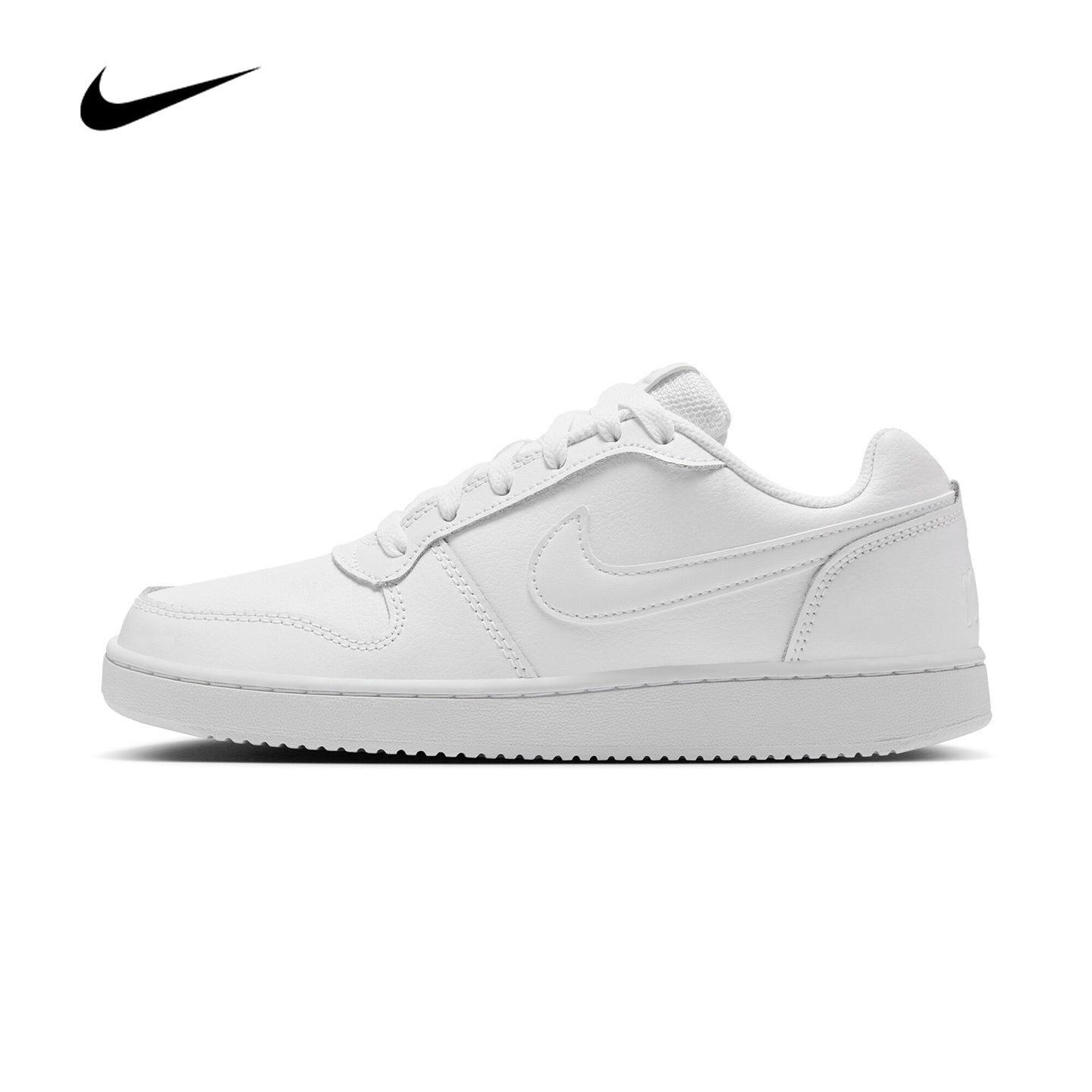 Nike EBERNON Low 真皮 舒适 包裏性防滑低帮板鞋AQ1779-100