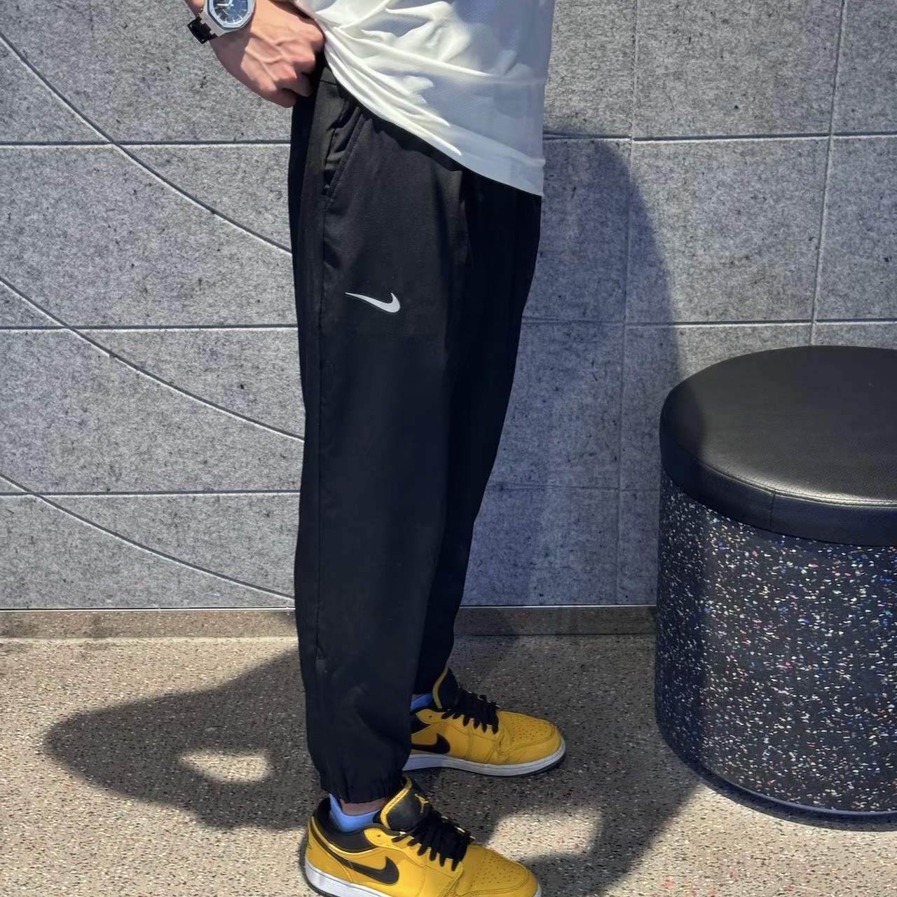 Nike耐克春夏季新款男子梭织训练跑步休闲速干宽松运动长裤DD4895