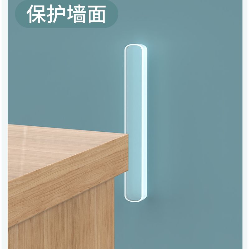 硅胶防撞贴家用入户门把手冰箱开门防碰撞神器透明条柜门挡垫桌角