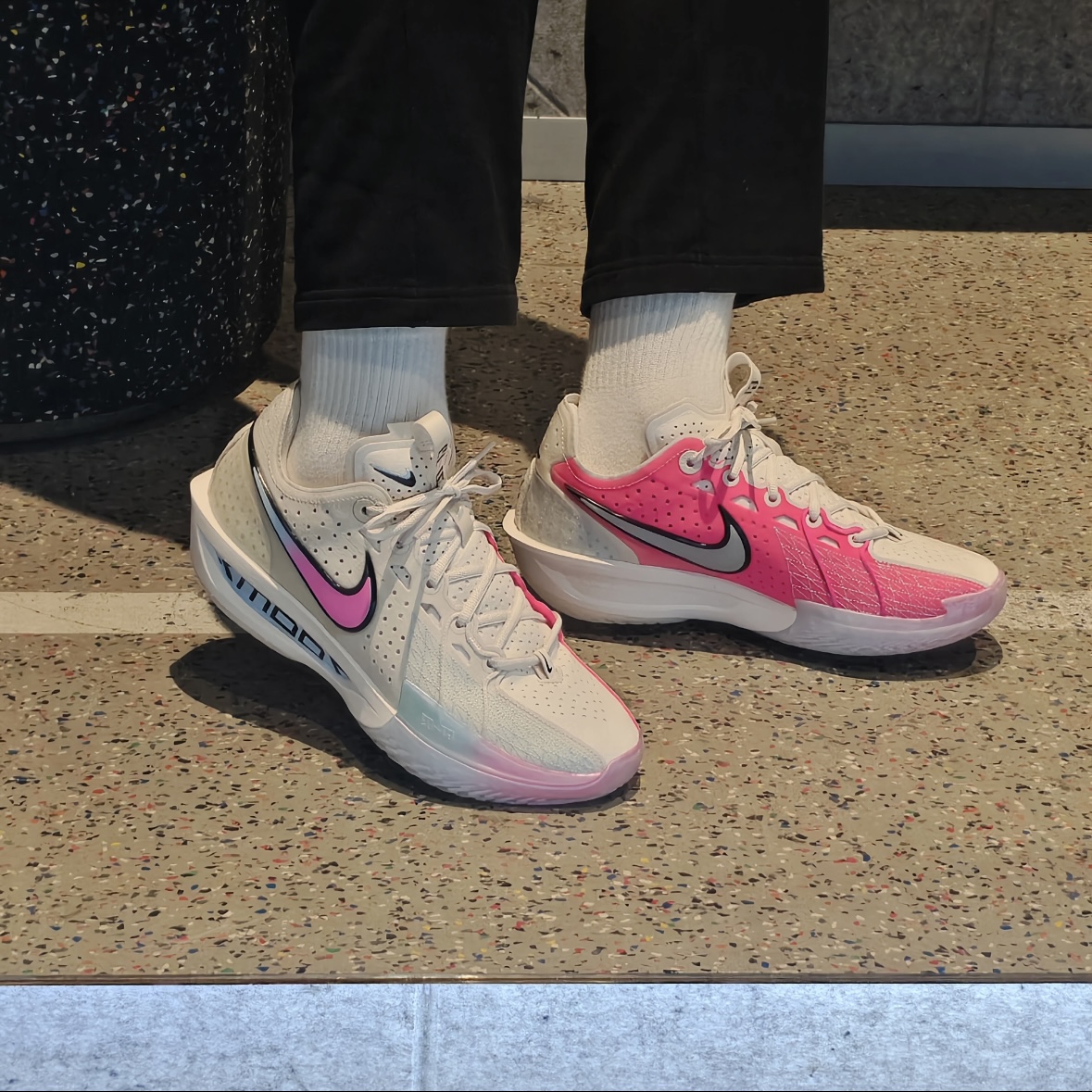 耐克男款高颜值厚款实战篮球鞋