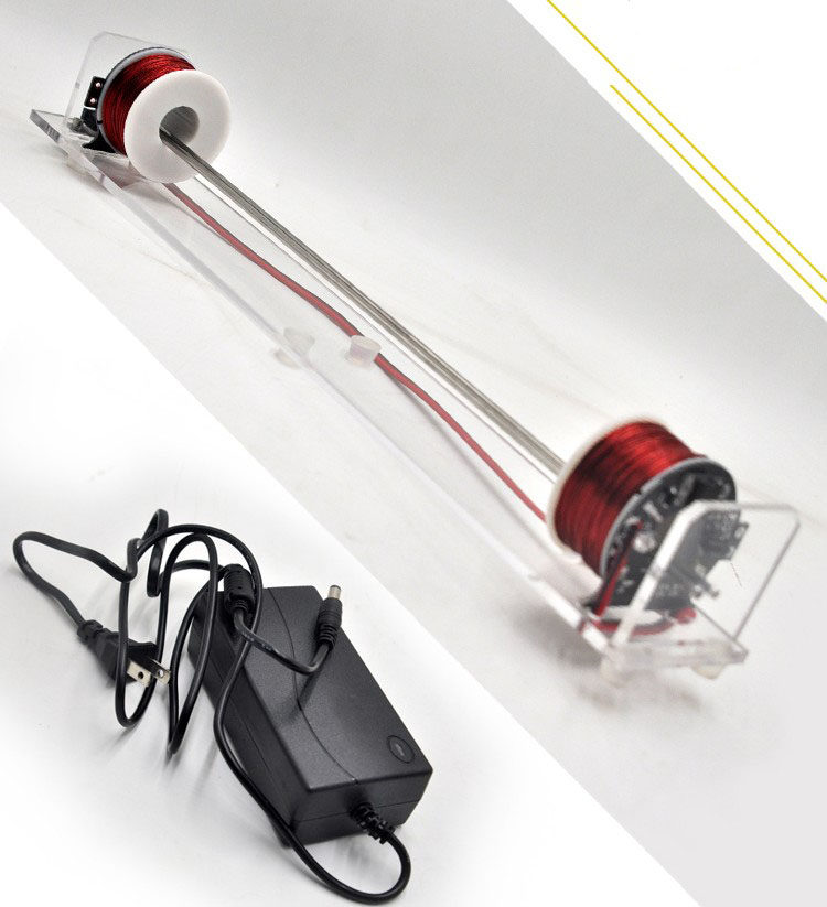 电磁直线导轨加速器线性磁铁科学实验仪器高科技玩具益智模型套件