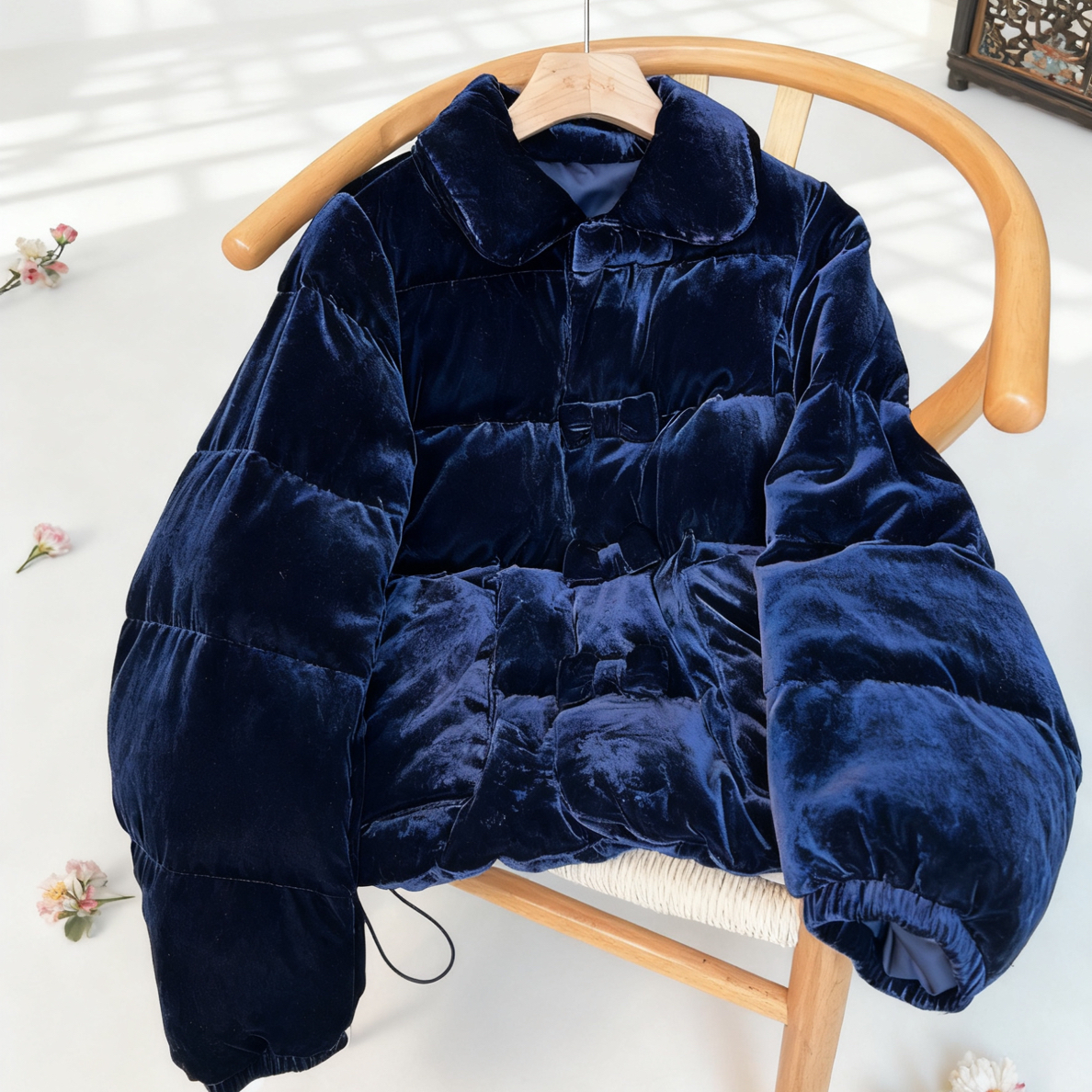 衬衫领长袖桑蚕丝加厚DY3226冬季