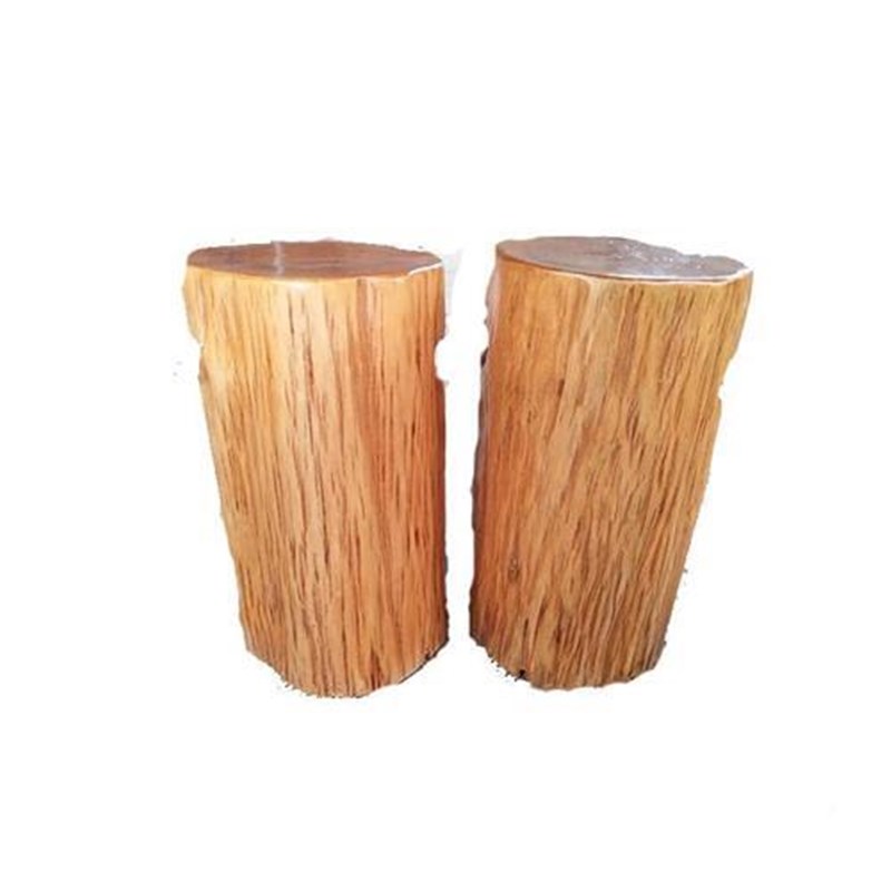 QWS实墩子根雕木木凳子 原木树桩w桩底座大板支架圆凳茶几茶桌木