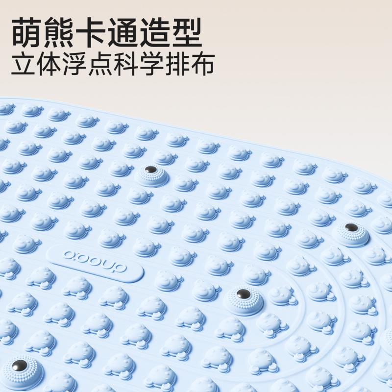 TPE踩脚按摩超慢跑指压板加大跑步垫脚底穴位按摩器磁石足疗超痛