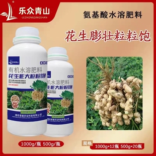 花生膨大粒粒饱叶面肥花生卫士增产专用分叉下针多胎多果籽粒饱满