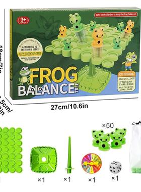 Frog Balance Board Game Two-Player Balanced Tree Desktop toy