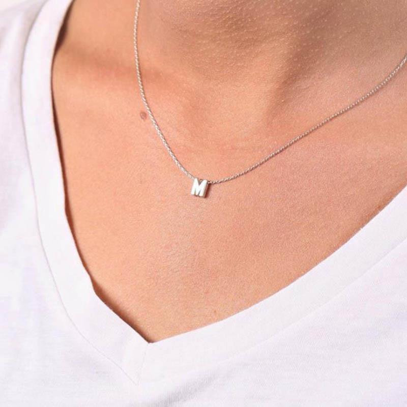 Necklaces for Women Chain Initial Charms Necklace Pendant Me