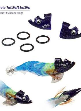 Jigs Octopus Bait Shrimp Prawn Squid Jig Tip Fishing Bait