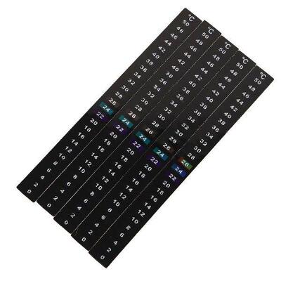 5 Pcs Fermentation Tank Thermometer Stickers 4 to 50C
