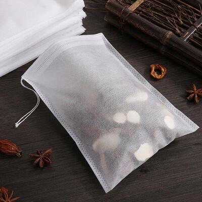 100 Pcs Disposable Tea Bags Filter Bags for Tea Infuser with