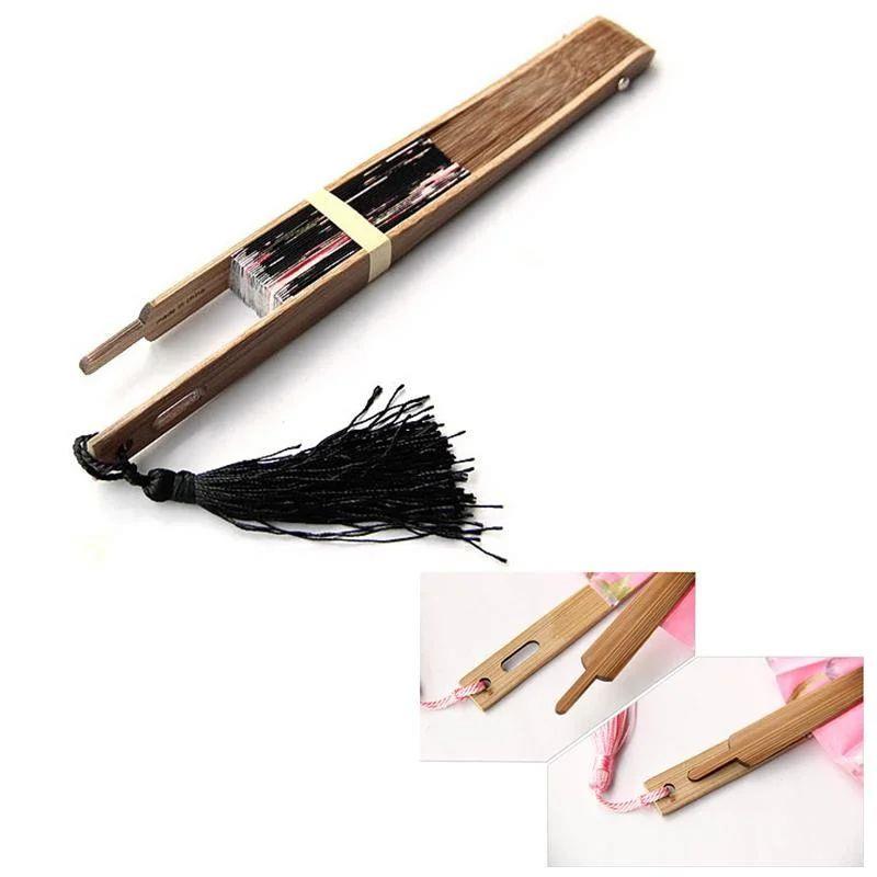 1PC Windmill Fan Female Gift Fan Japanese Round Fan Portable