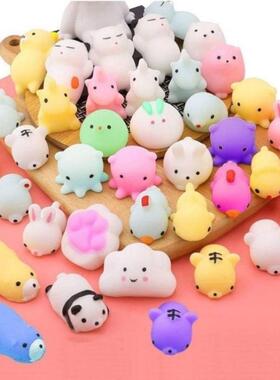 60 Pcs Squishies Mochi Anima Squishy Toys for Kids Party