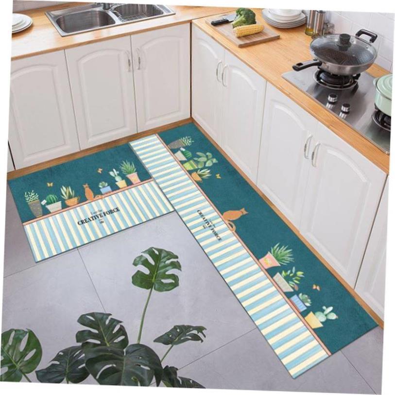 Long Kitchen Mat Bath Carpet Floor Mat Doormat Absorbent Rug