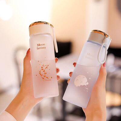 Moon Fantasy Water Bottle Portable Plastic Cup Ins Student L