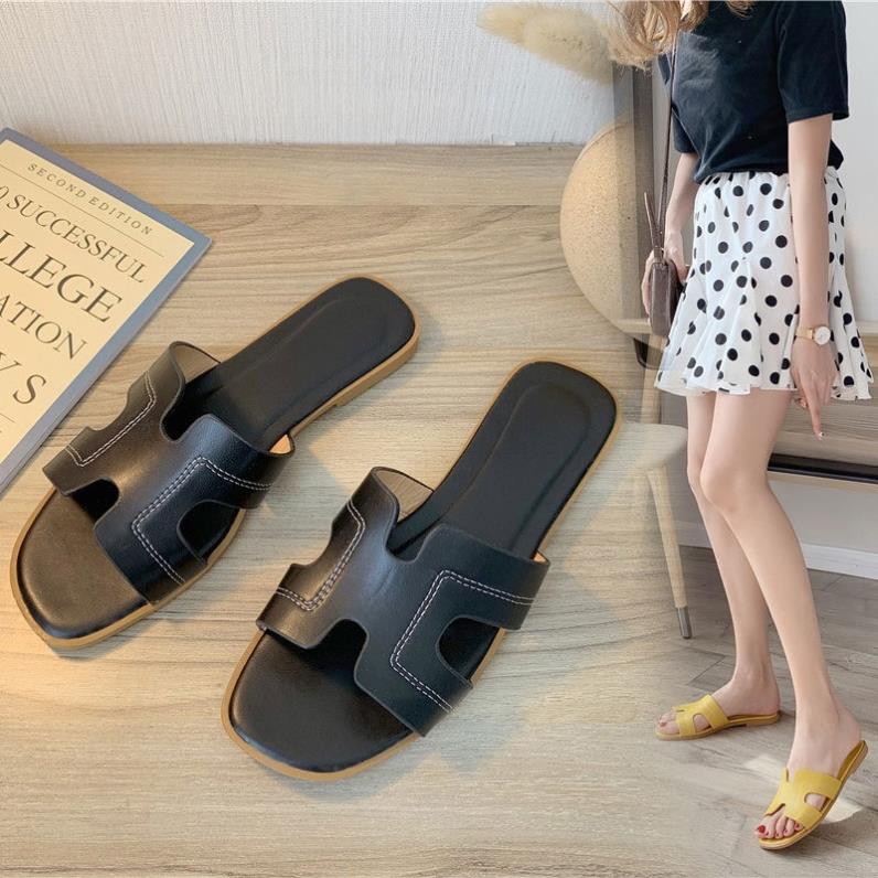 European Station H Slippers Female Summer Fashion Outside w
