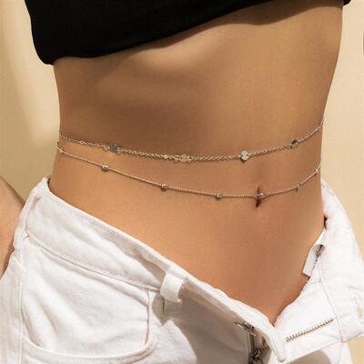 Sexy Belly Waist Chain Jewelry Women Body Chain 腰炼 炼 女