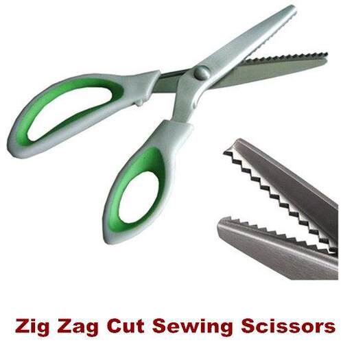 Zig Zag Cut Sewing Scissors Shears Scissors Fabric Sewing
