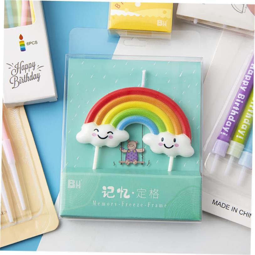 Birthday candles local gold bright gold pencil candle long