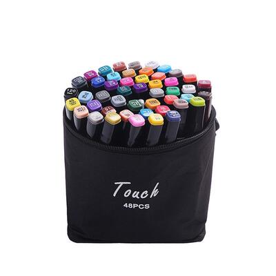 Color Marker set 48/80 color Animation student design pen
