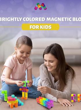 Magnetic Building Blocks ABS Cubes STEM Toys Montessori魔方