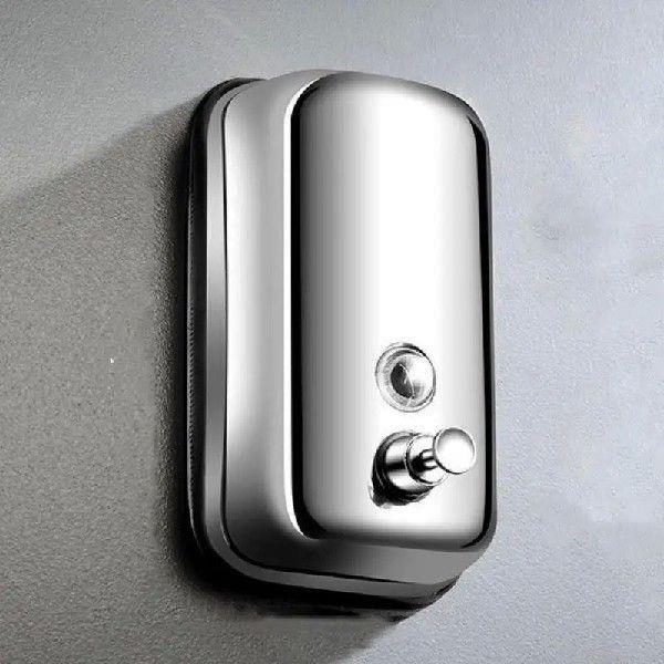500ml Bathroom Shampoo Dispenser Wall-mounted Manual Soap
