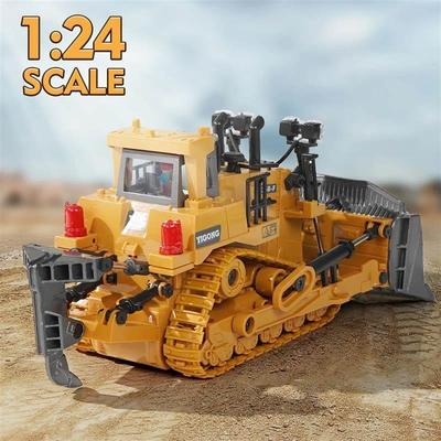 Children 2.4G Remote Control Excavator RC Model Car Toys Dum