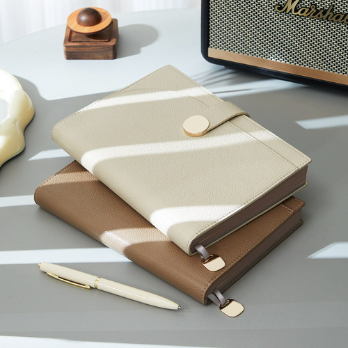 加厚荔枝纹笔记本子a5商务记事本