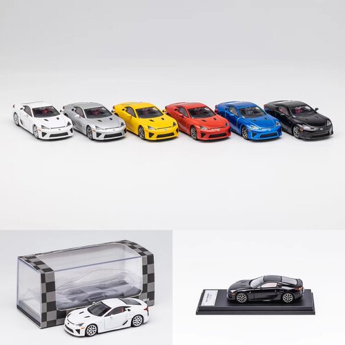 DCT 1:64 雷克萨斯LFA 授权产品 合金仿真汽车模型收藏摆件