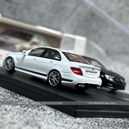KING MODEL 1:64 奔驰C63 W204 507 合金成品汽车模型静态摆件