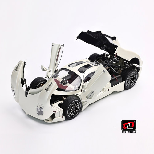 LCD 1:18 帕加尼乌托邦 Pagani Utopia 合金全开汽车模型收藏摆件