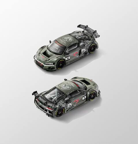 DarwinPRO x KILOworks 1:64 奥迪R8 LMS GT3 EVO II 汽车模型