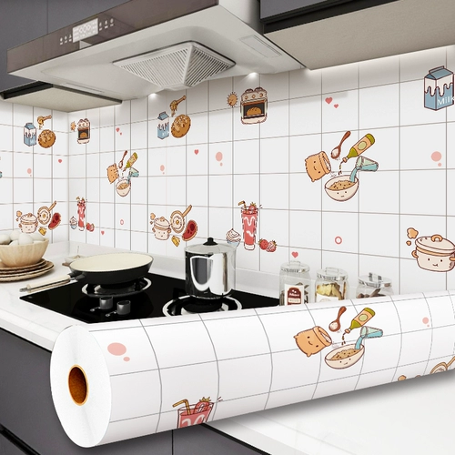 Термостойкая водонепроницаемая наклейка, настенная плита, самоклеющиеся обои на стену, увеличенная толщина