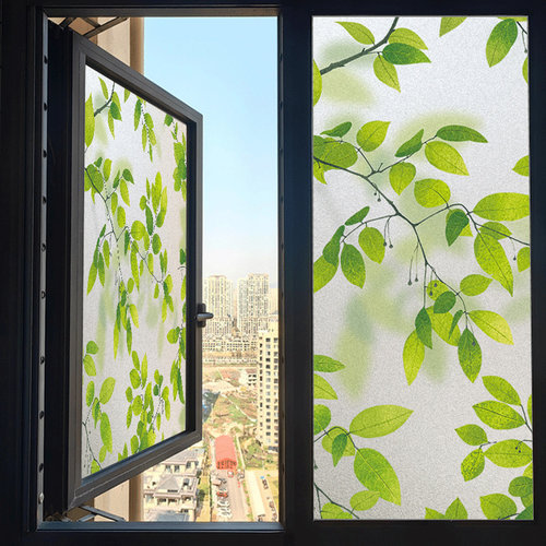 防窥卫生间透光不透明玻璃贴纸