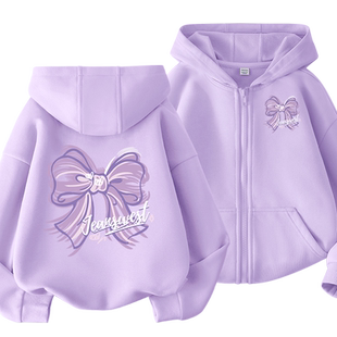 真维斯童装儿童外套春秋款女童2026新款春季加绒开衫女孩休闲春装