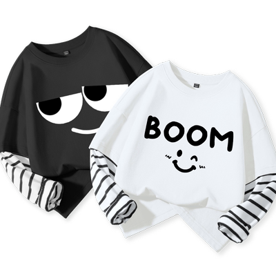 真维斯童装男童长袖t恤春秋款