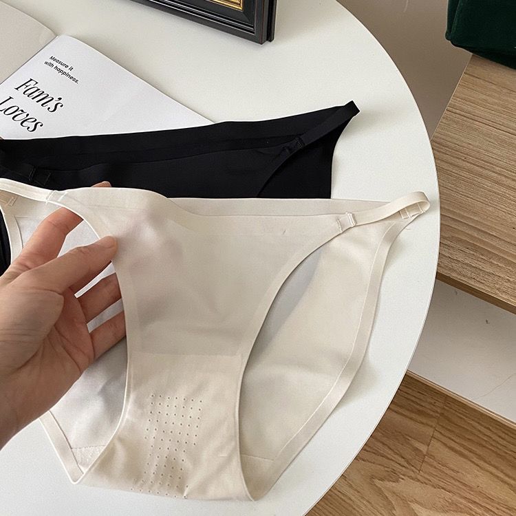 冰絲無痕內褲女夏季薄款性感