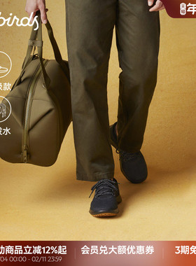 Allbirds羊毛鞋Wool Dasher2 Mizzle黑色防滑女秋冬轻便运动跑鞋