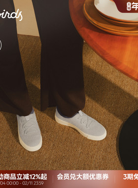 Allbirds羊毛鞋Booster Blocking秋冬保暖通勤休闲增高厚底女板鞋