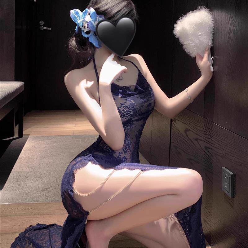 性感情趣睡衣女大尺度床上擦边情侣趣味内衣蕾丝吊带长裙套装睡裙