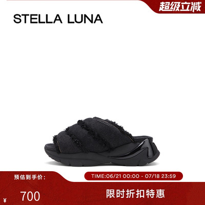 沙滩面包绵绵运动凉拖鞋