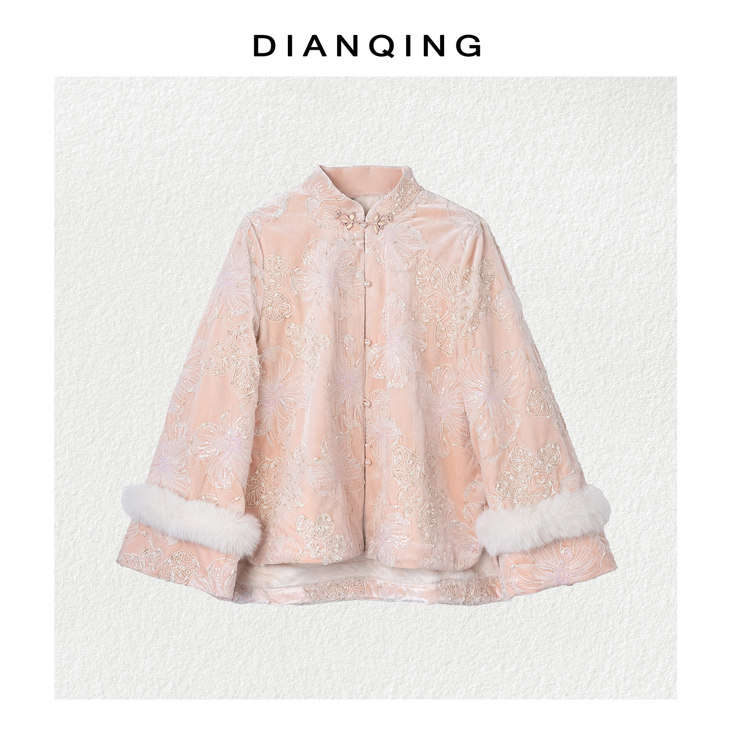 典晴新中式丨甜橙丨唐装女冬装外套秋冬加绒加厚国风改良旗袍小袄