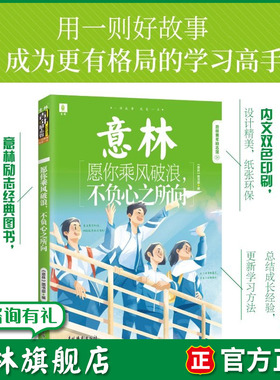 意林旗舰店 愿你乘风破浪 不负心之所向 青年励志馆34卷 初高中素材课外读物 青少年文学 积累素材正能量丰富心灵 意林杂志社