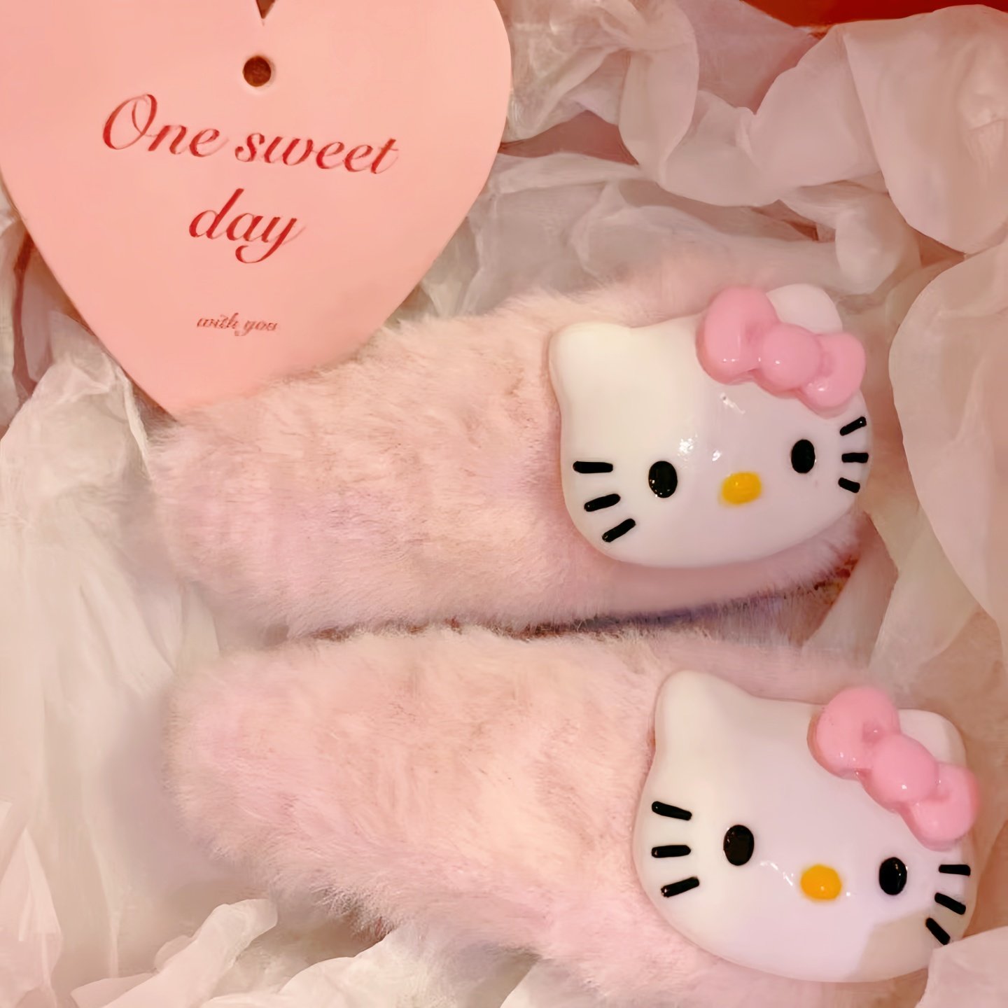 秋冬粉色毛绒发夹kt猫咪少女心侧边刘海夹子可爱发卡儿童碎发bb夹,户外/登山/野营/旅行用品,旅行发卡,淘宝优惠券,粉丝福利购,淘宝优惠卷