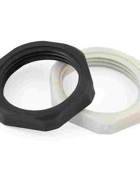 尼龙六角并帽螺母塑料薄螺帽细牙根母水箱接头M12M2016/25/32*1.5