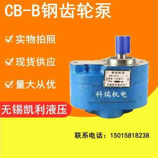 50油泵铸钢 2.5 B10 无锡凯利液压钢齿轮泵CB